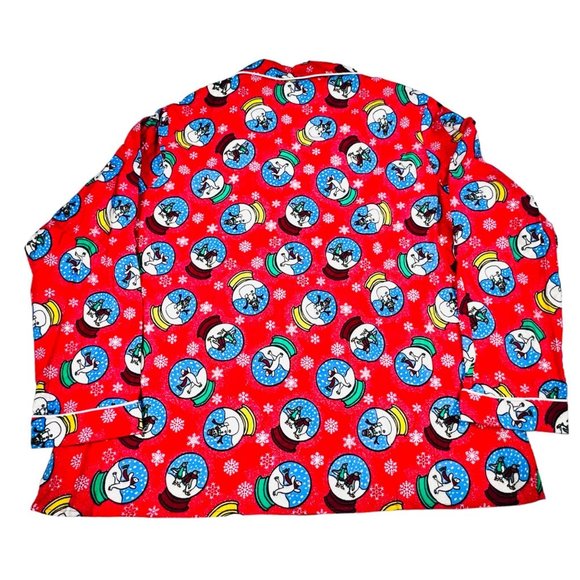 Snow Globe Pajama Set of Top/Pants by Intimate Essentials - XL - NWT - Picture 3 of 15